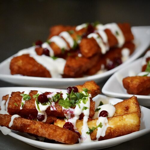 Halloumi med tranbär – vegetarisk tapas på Tapas28