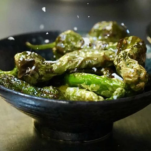 Pimientos de Padrón – klassisk tapas på Tapas28, Kungsholmen