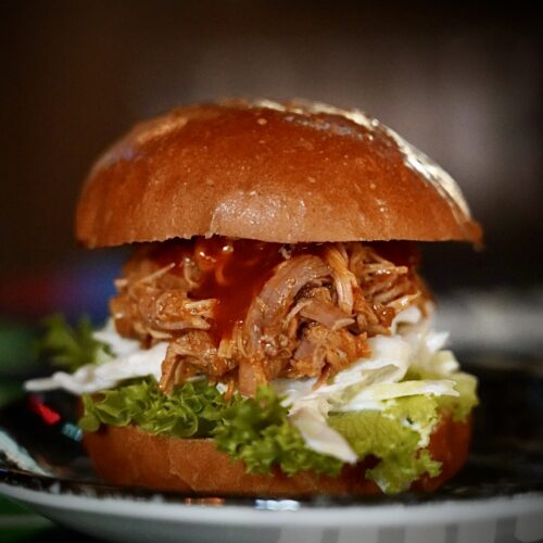 Pulled pork-slider – smårätt på Tapas28, Kungsholmen
